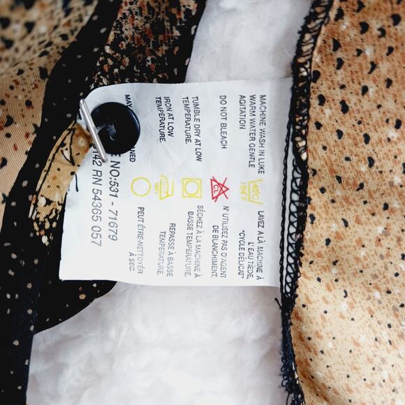 Blouse Size 14 Black Brown Beige Officewear Casual Professional Secretary Resort - Picture 15 of 16